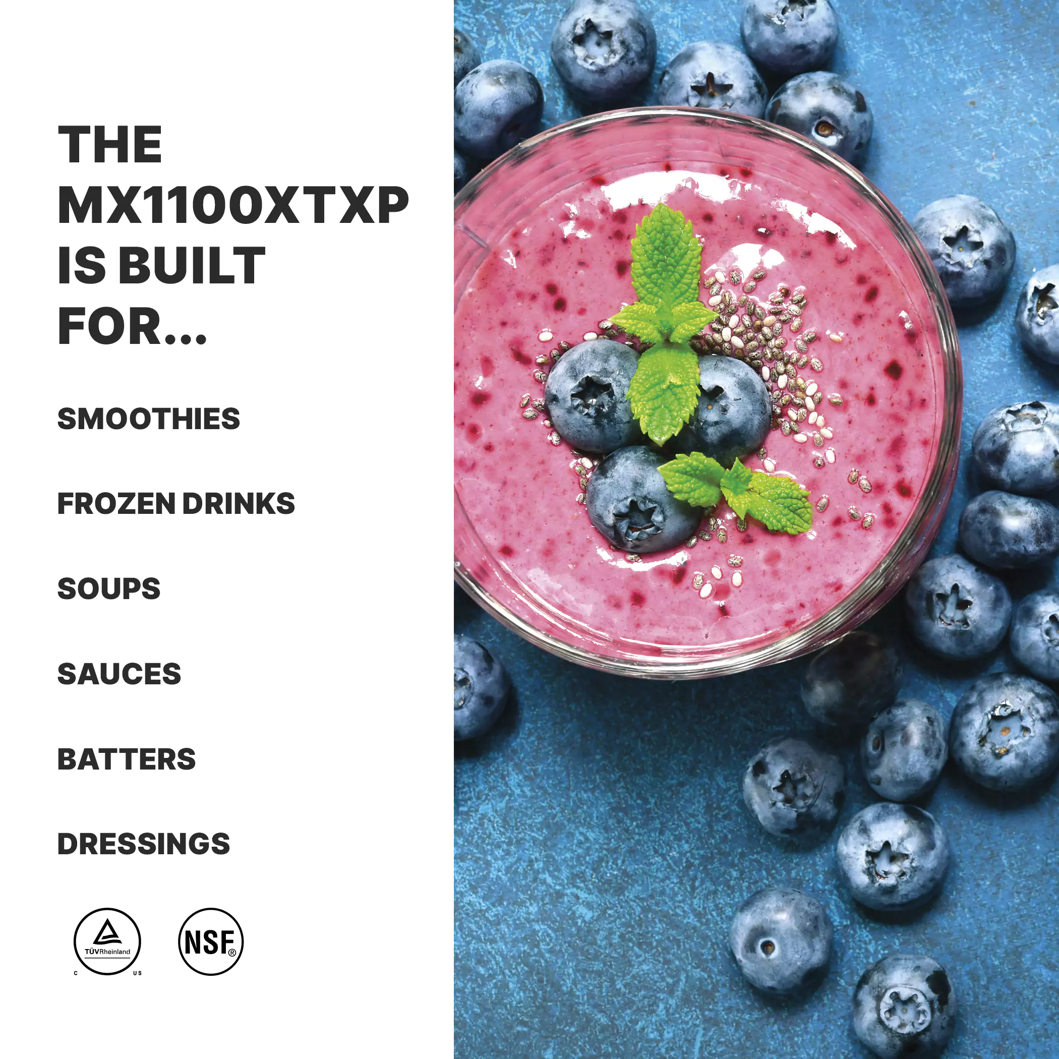 Xtreme Blender with Electronic Touchpad Timer and 48 oz. Copolyester Container